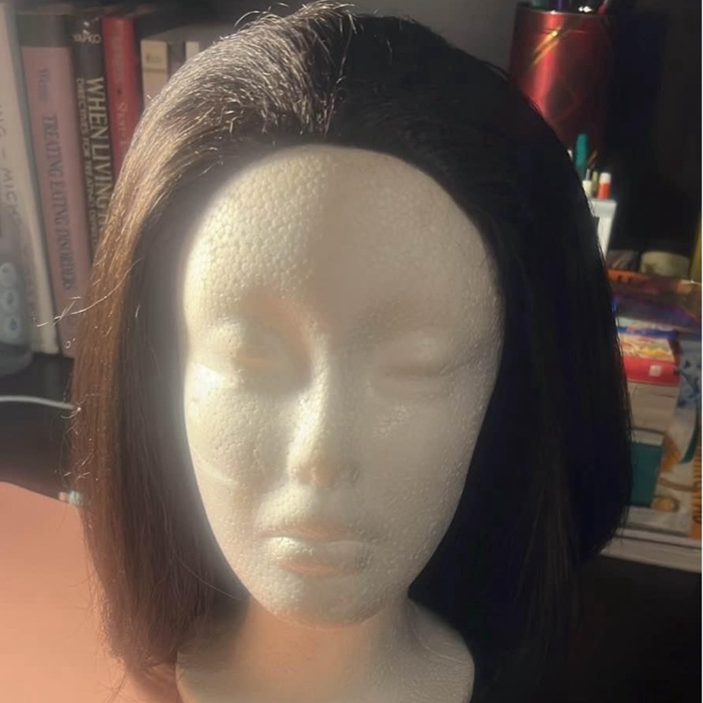 Sensational half wig 12 inches - not human hair